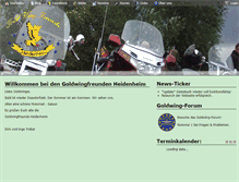 Tablet Screenshot of goldwing-heidenheim.sightek.de